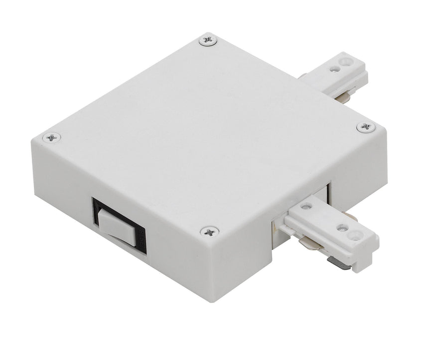 Delimeter - White - 10 Amp - Double Live End Right