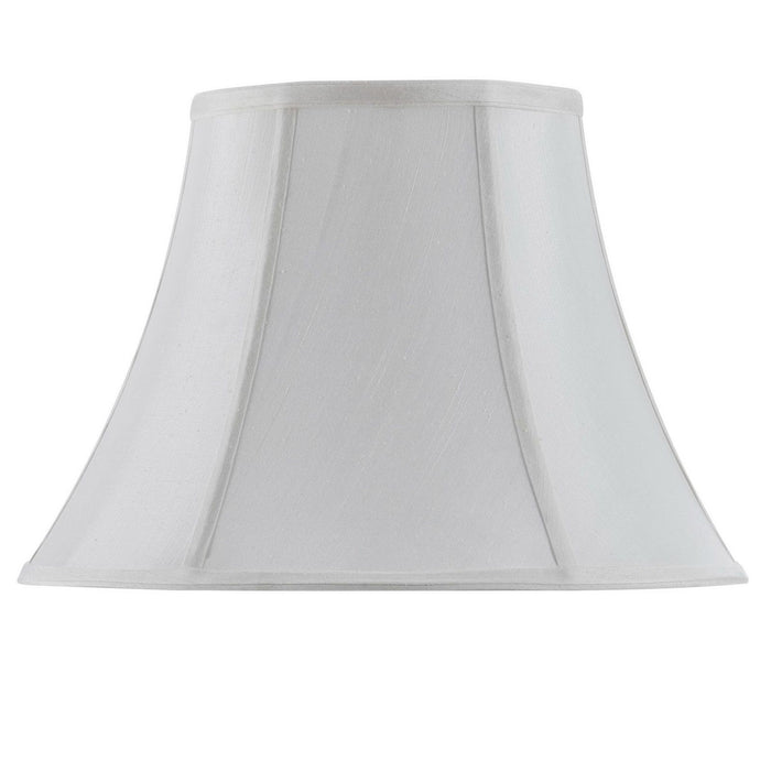 Basic Bell - 11.5" Height Fabric Shade - White