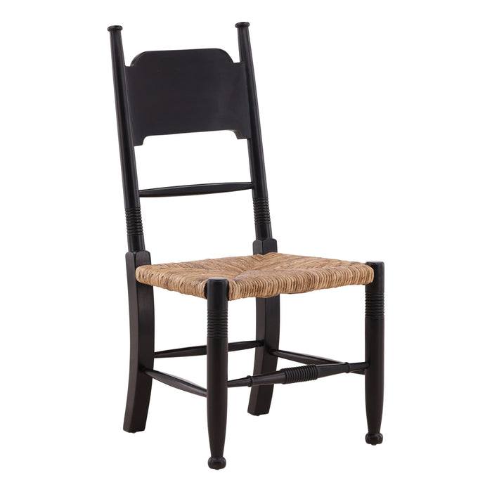 Strickland - Side Chair - Black / Light Brown