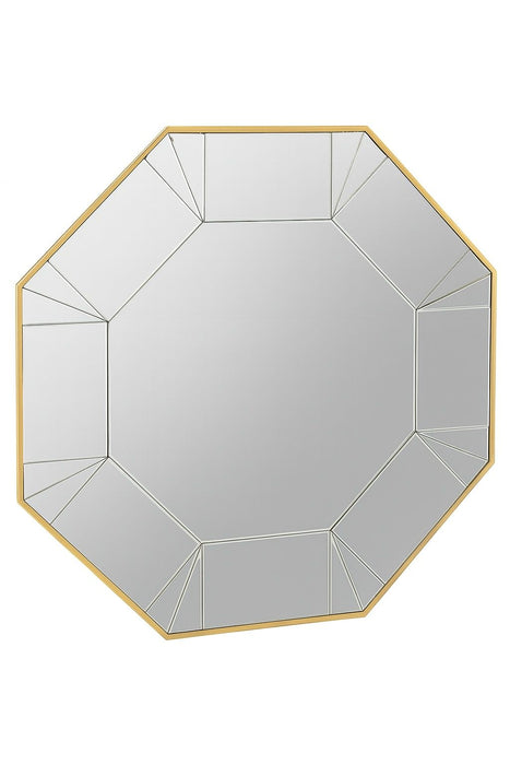 Simone - Wall Mirror - Gold Leaf