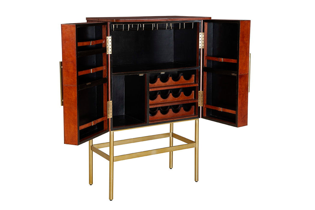 Ricky - Bar Cabinet - Dark Brown