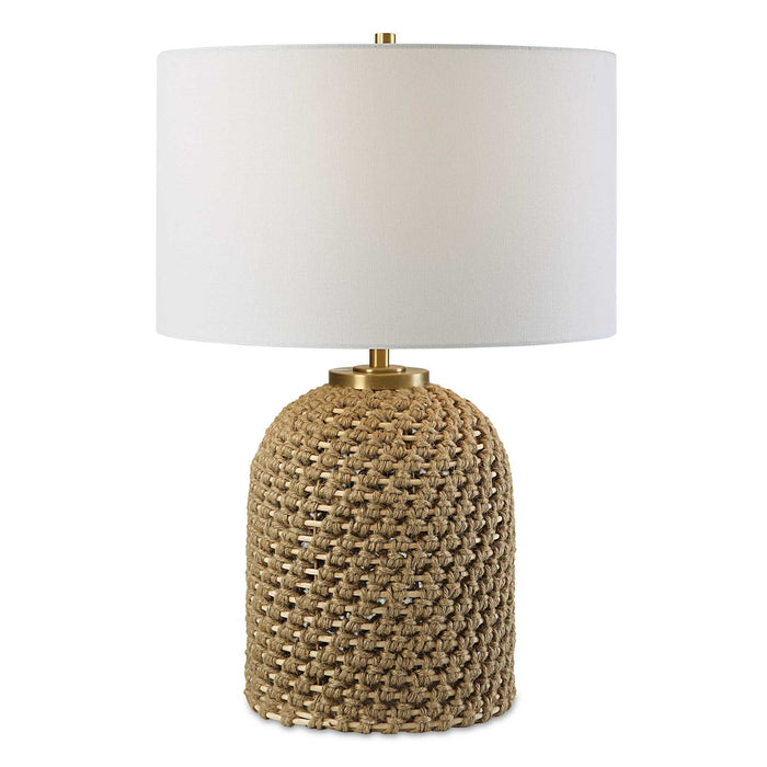 Kendari - Rope & Rattan Table Lamp