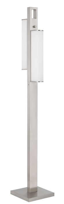 Zamora - Floor Lamp - Brushed Steel