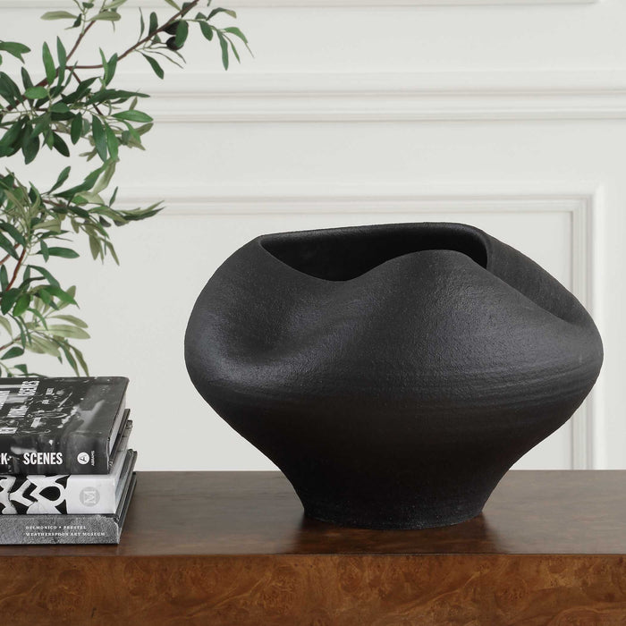 Nocturne - Bowl - Textured Black