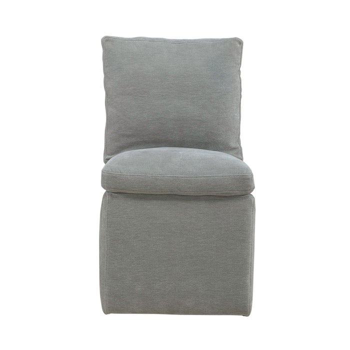Accent Dining - Accent Dining Chair With Casters
