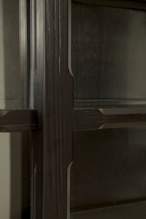 Peebles - Display Cabinet - Black