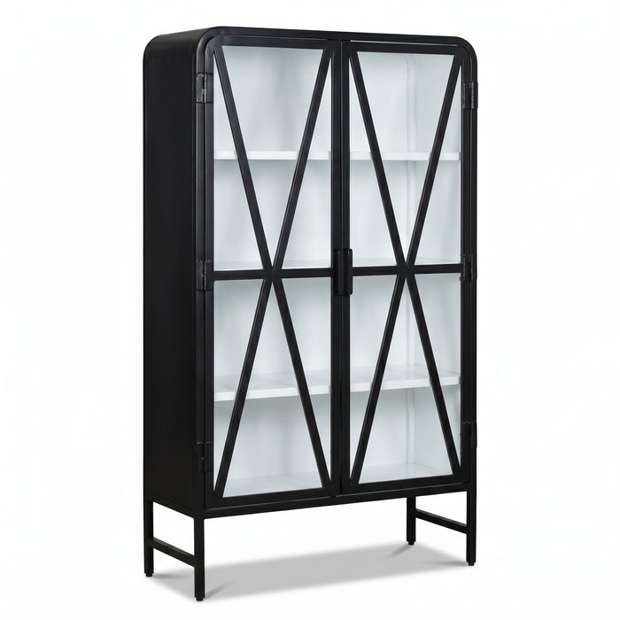 Donahue - Display Cabinet - Black
