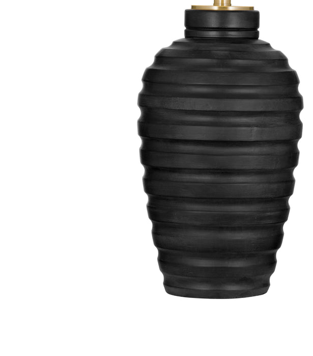 Hale - Table Lamp - Black / White