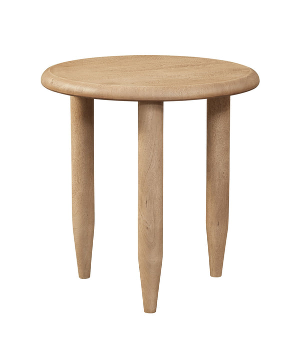 Aldridge - End Table - Sandblasted Dune Mango