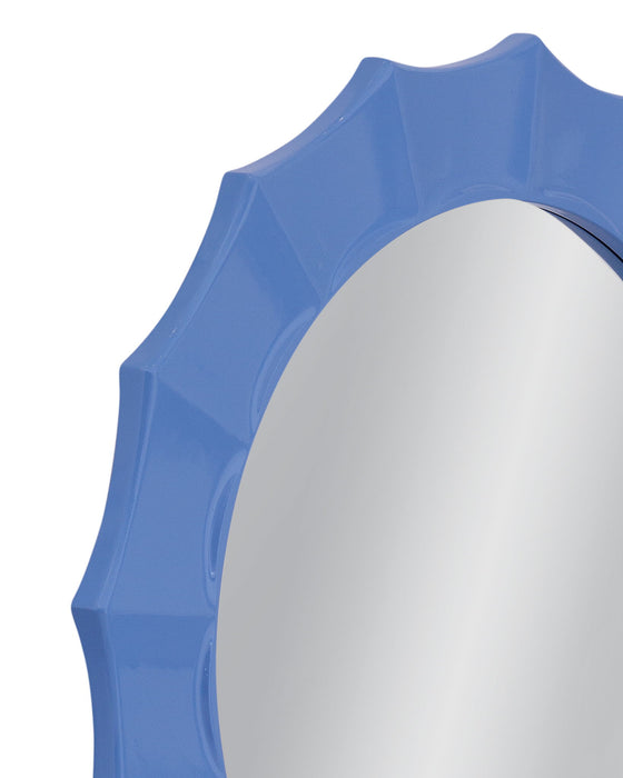 Blue Altair - Wall Mirror - Blue