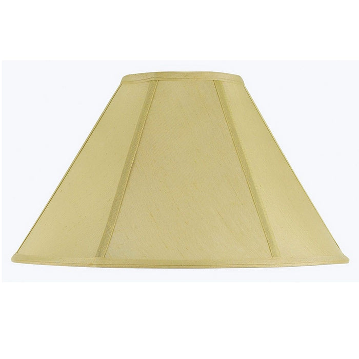 Coolie - 13" Height Fabric Shade - Champagne