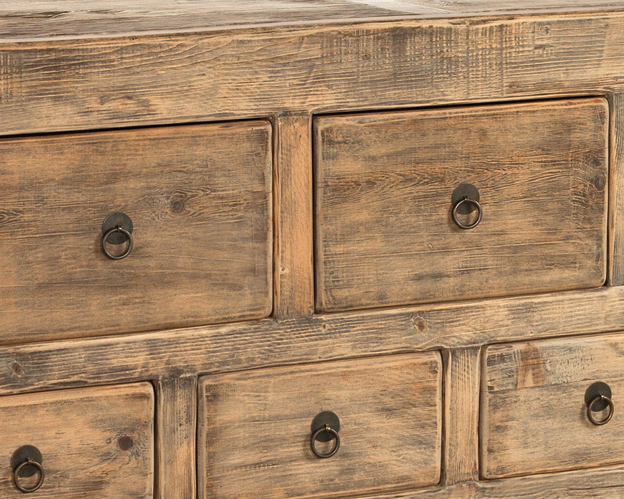Old Pine - Drawer Bank - Light Brown
