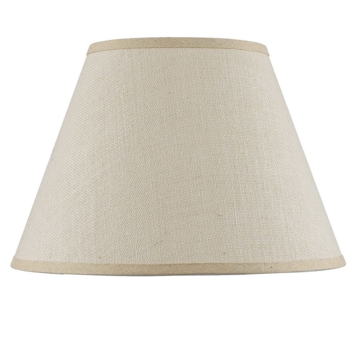 Burlap - 11.5" Height Burlap Shade - Light Tan