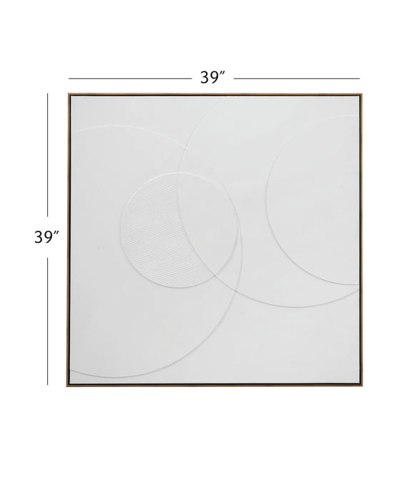 Verdi Wall Art - White