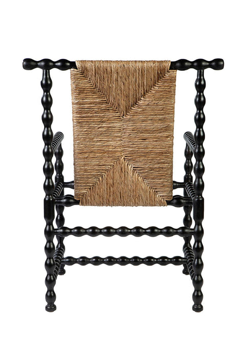 Wichita - Occasional Chair (Set of 2) - Black / Light Brown