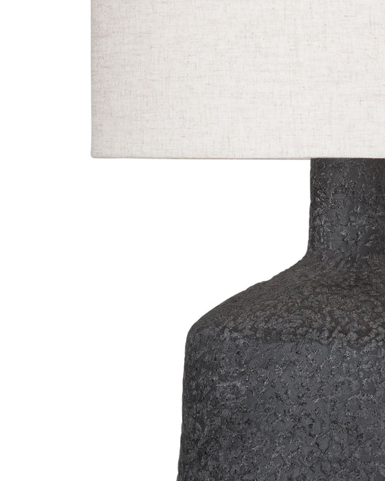 Hartley - Table Lamp - Dark Gray / White