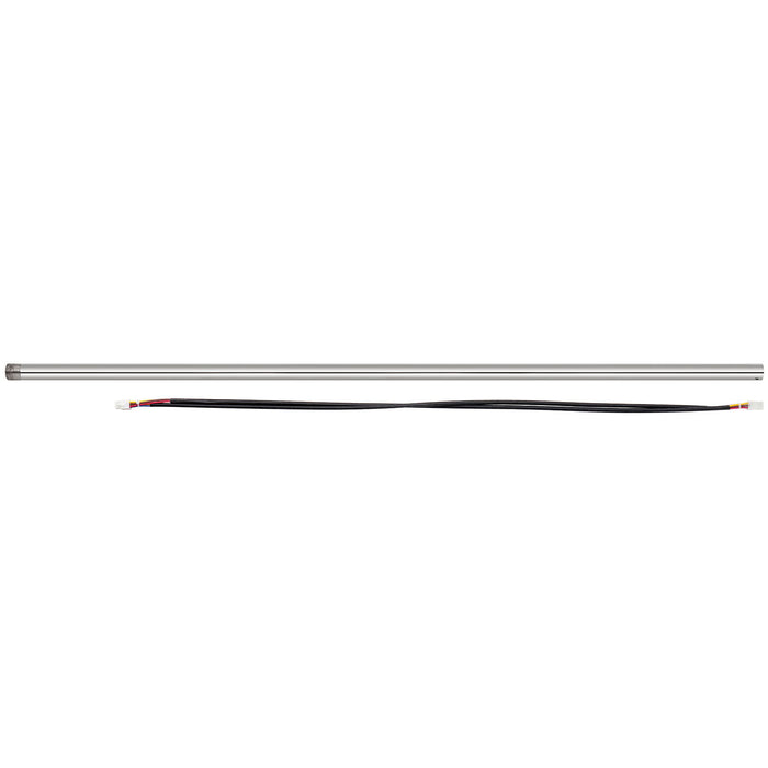 Breezymeadow - 48" Height Accessory Rods For CF-100 - Brushed Steel