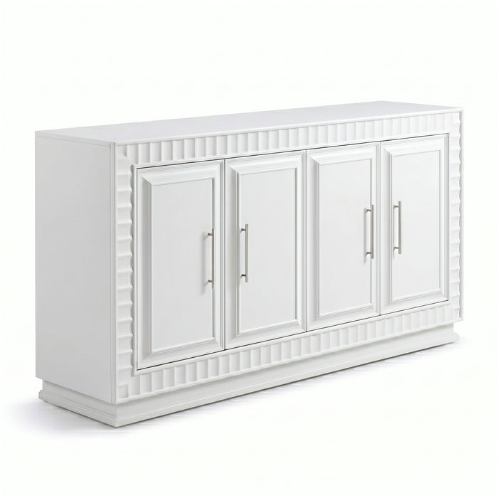 Klein - Four Door Cabinet - White