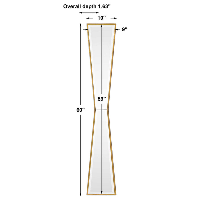 Corbata - Mirror - Gold