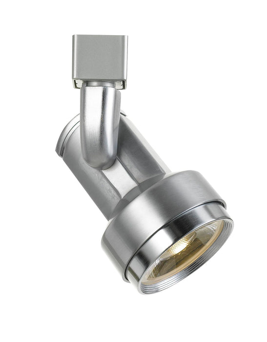 6.25" Height Metal Track Head - Brushed Steel - 17W