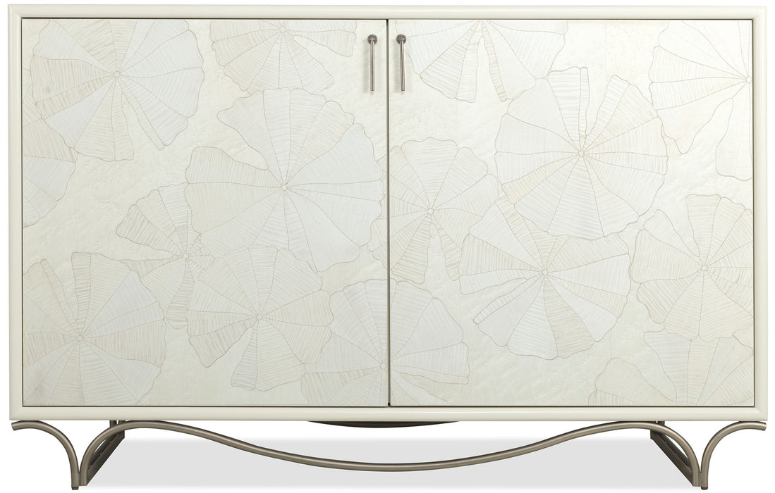 Melange - White Lotus Hall Chest - White