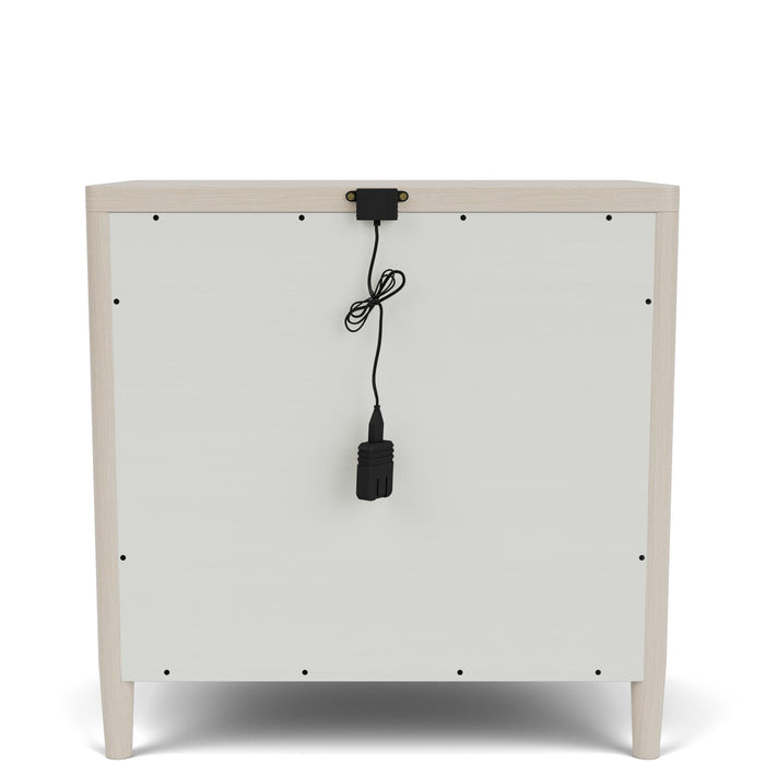 Laguna - 3 Drawer Nightstand - Beige