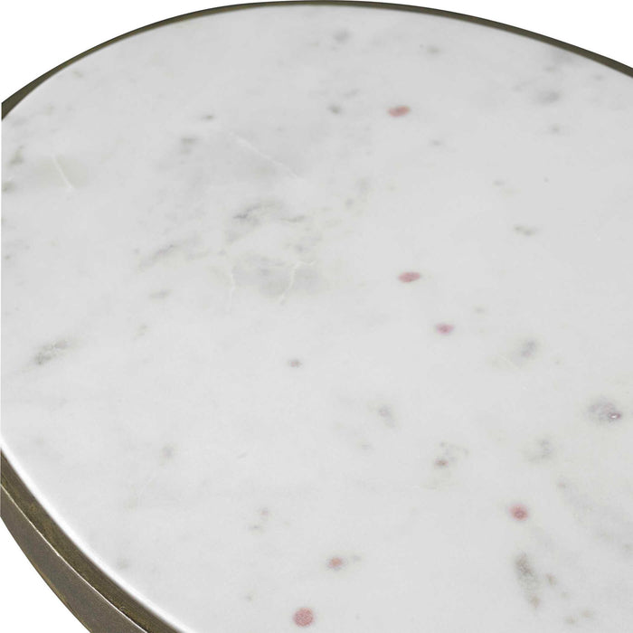 Jessenia - Marble Accent Table