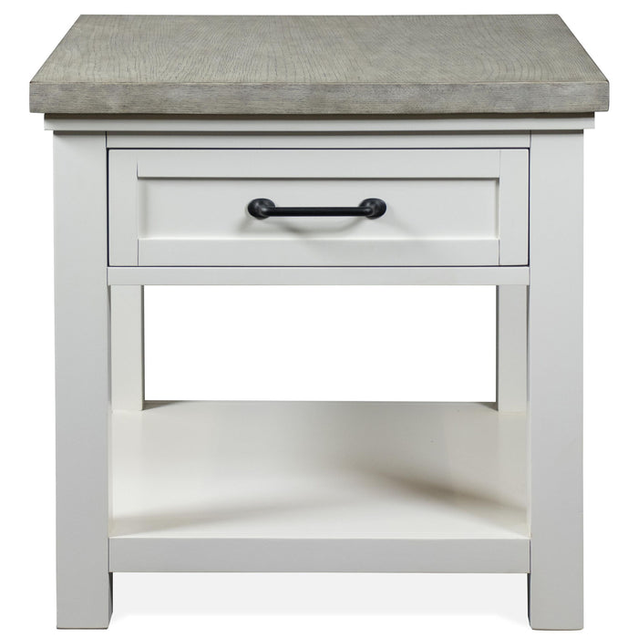 Cora - Side Table - Cloud / Fog