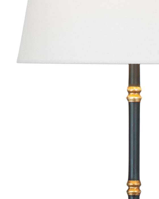 Alamance - Table Lamp - Black / White