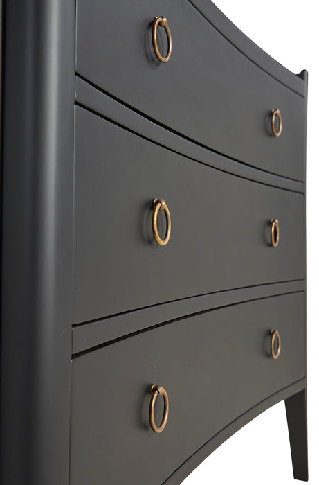Tiffany - 3-Drawer Chest - Black