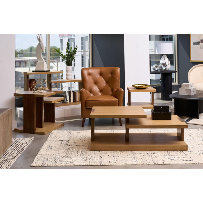 Truett - Side Table - Light Brown