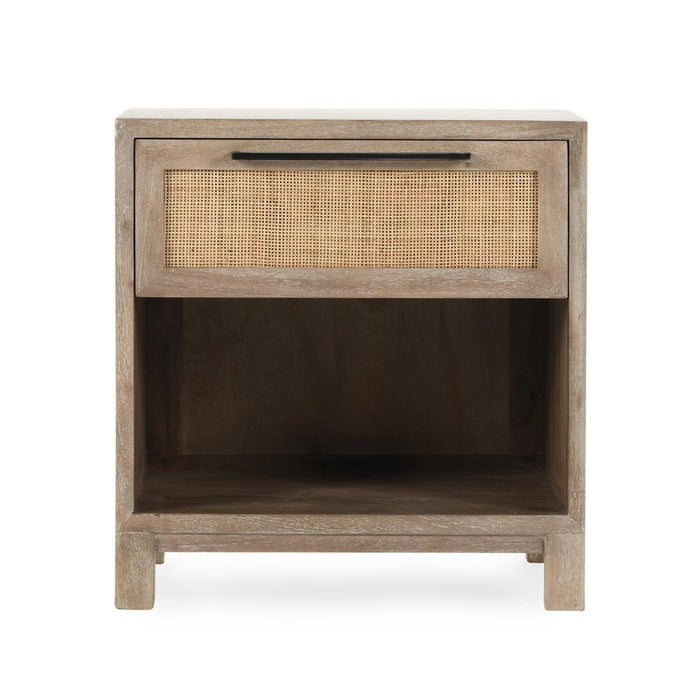 Jensen - 1 Drawer Nightstand - Meadow Taupe