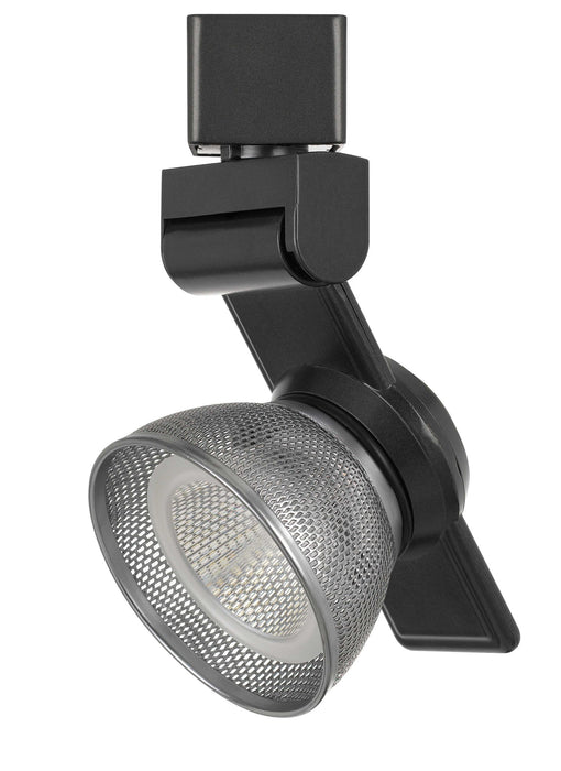 6" Height Metal Track Head - Dark Bronze & Brushed Steel - Mesh