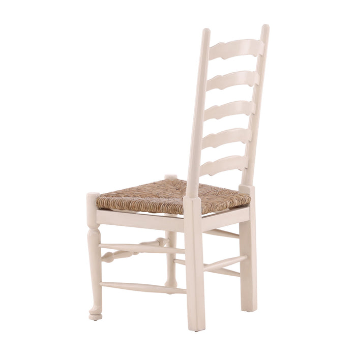 Bradley - Ladderback Side Chair - Beige / Light Brown