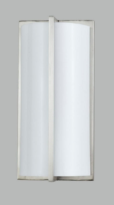 18W Wall Lamp - Brushed Steel