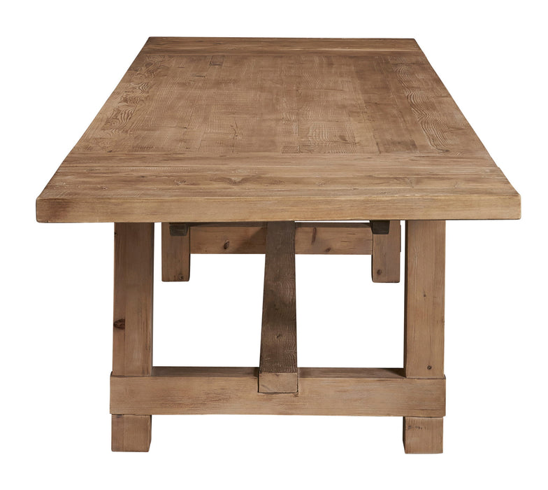 Cape Henry - Reclaimed Table With Extensions - Light Brown