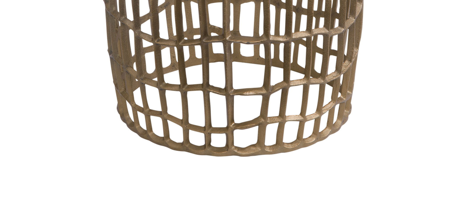 Harper - Accent Table - Antique Brass