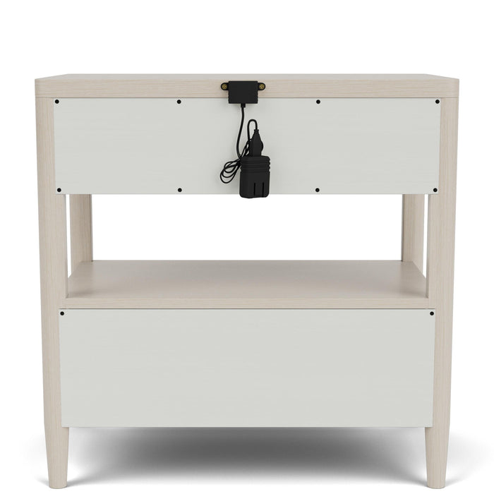 Laguna - 2 Drawer Nightstand - Beige