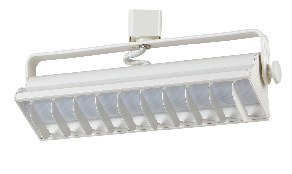 4.8" Height Metal Track Head - White - 11.5" Length