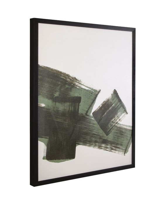 Dynamic Detail Framed Print - Black