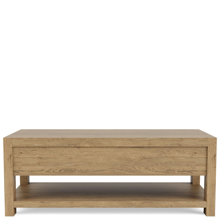 Davie - Rectangular Coffee Table - Light Brown
