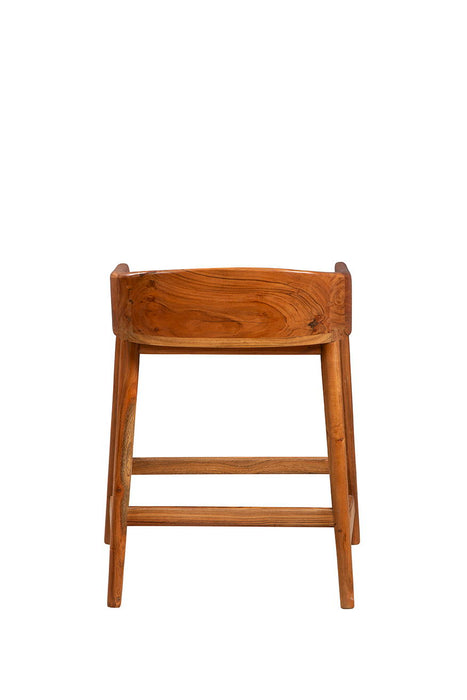 Saddle - Counter Stool - Light Brown