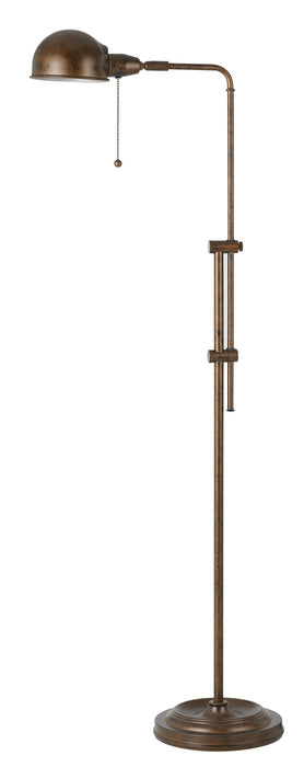Croby - 58" Height Metal Floor Lamp - Rust