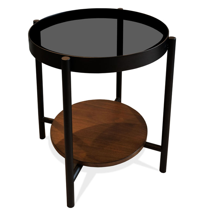 Felix - Round Side Table - Black