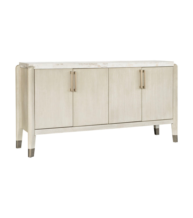 Gavin - Server - Driftwood Oak / White Marble