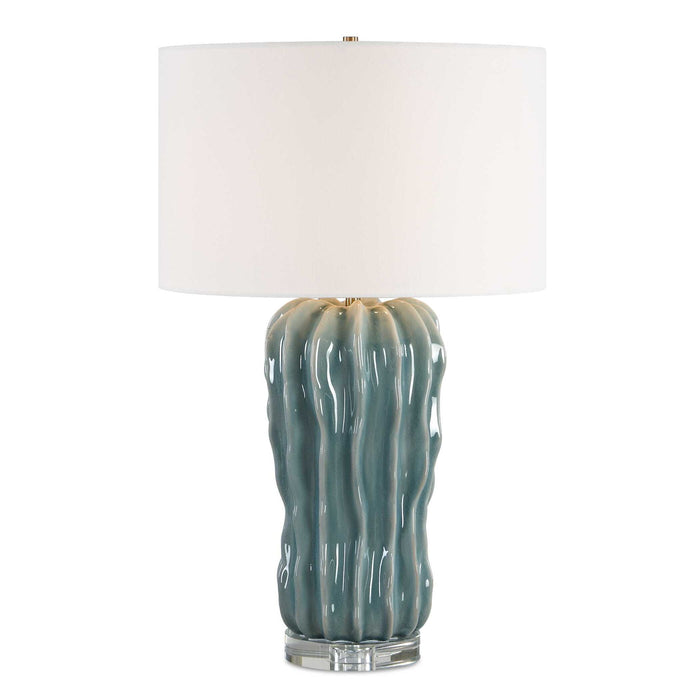 Niese - Glaze Table Lamp - Light Blue