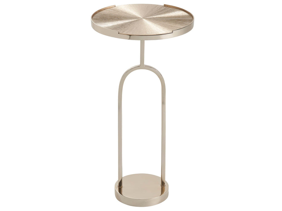 Modern - Fawn Martini Table - Pearl Silver