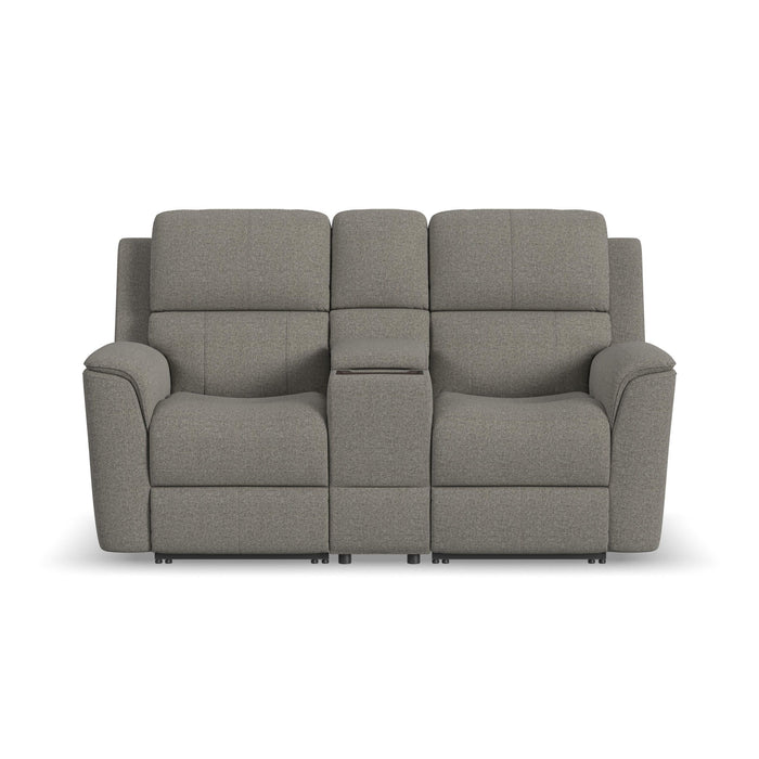 Henry - Power Reclining Loveseat With Console & Power Headrests & Lumbar