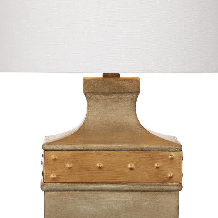 Bowery - Table Lamp - Light Brown / White