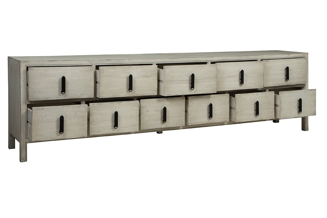 Bismark - Drawer Bank - Pearl Silver
